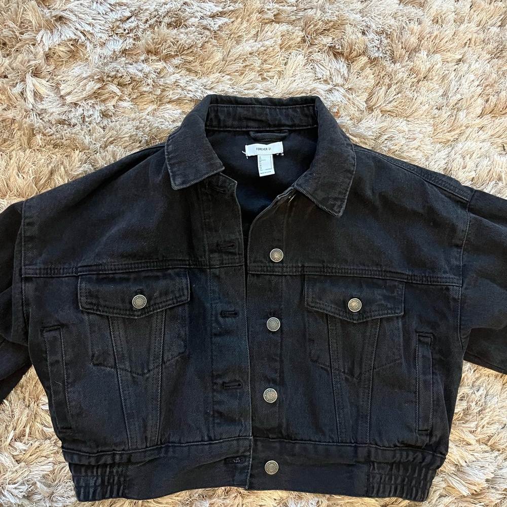 Black Denim Jacket